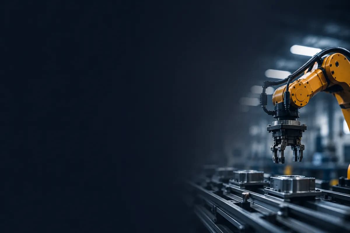 Robotic arm assembling precision components